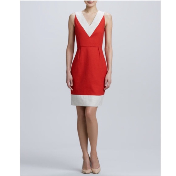 kate spade Dresses & Skirts - Kate Spade NY James Two-Tone Sleeveless Red Dress